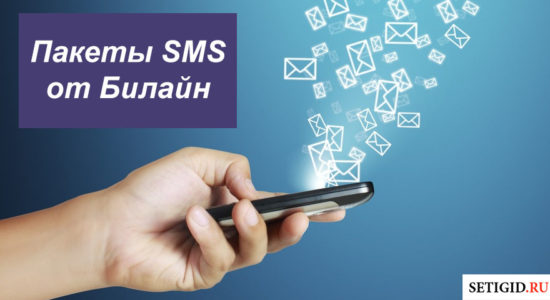 Пакеты SMS от Билайн: описание, подключение и отключение опций