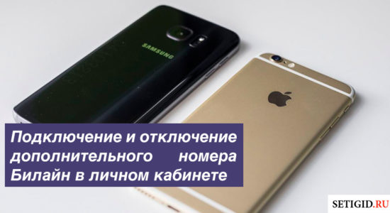 Как подключить и отключить дополнительный номер Билайн