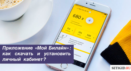Приложение «Мой Билайн» — скачать и установить личный кабинет